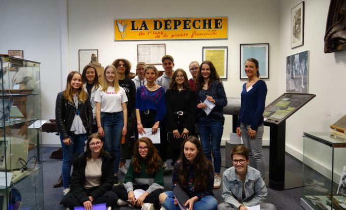 Visite de La Dépêche du Midi – Lycée Le Ferradou